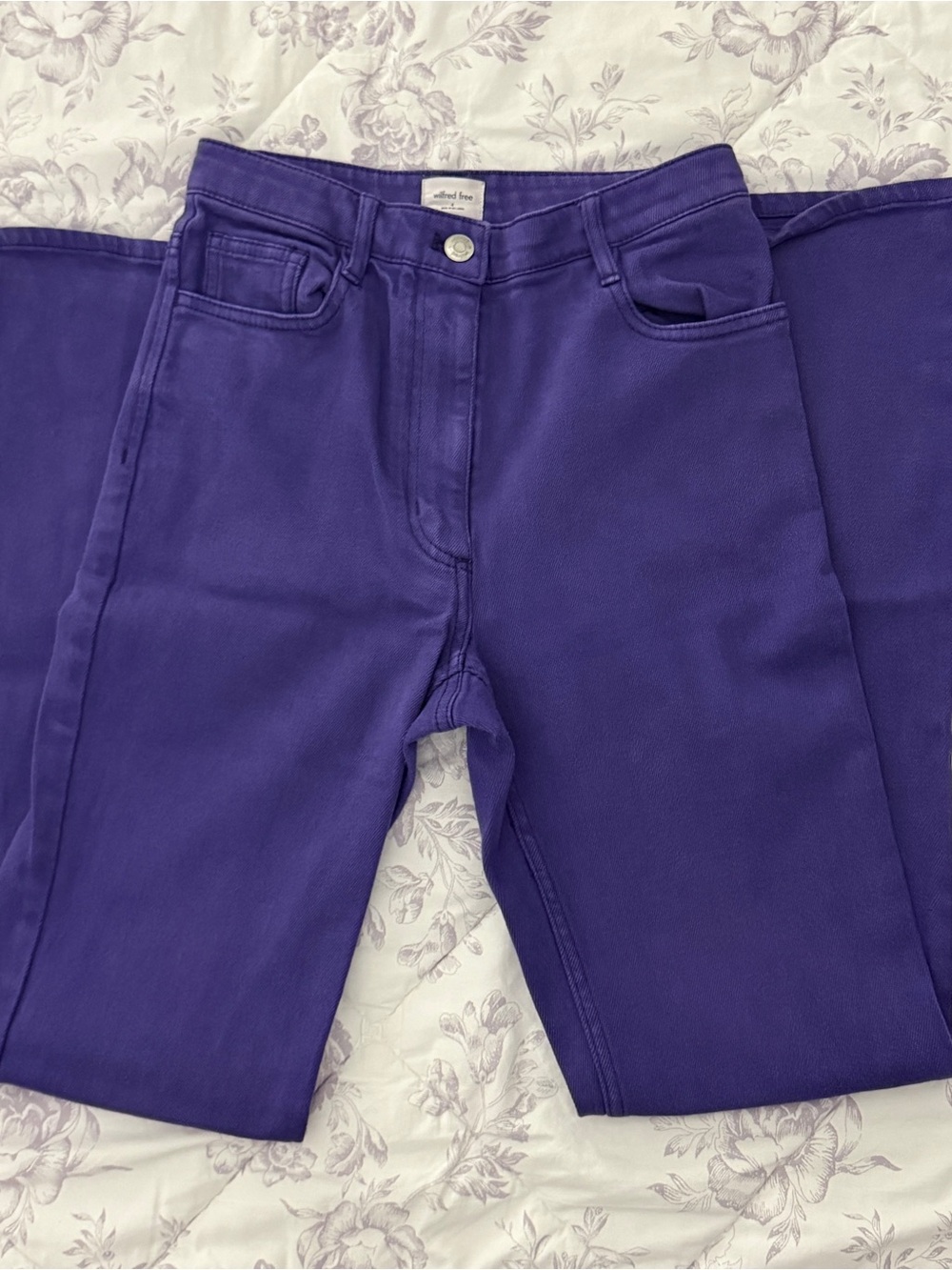 Wilfred Purple Flared Jeans